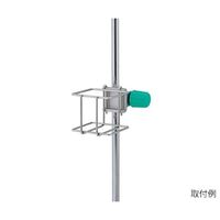 アトムメディカル 手指消毒剤ホルダー ポール取付式 33096 1個 62-9962-61（直送品）