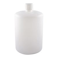 ニッコー・ハンセン 標準規格瓶 丸型細口(ナチュラル)10L 1ケース(20本入) 69-5600-32 1ケース(1本)（直送品）