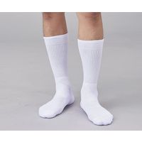 ソルブ フットケアソックス(プロテクトイット) ホワイト 20.0~22.5 11121 1足 8-6245-01（直送品）