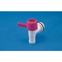 ニッコー・ハンセン テーパータンク・ジャー用レバーコック ピンク 1ケース(300個入) RC-20A-PK 1ケース(1個)（直送品）