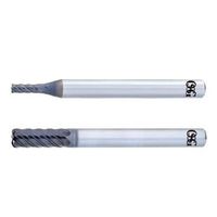 オーエスジー 高硬度鋼用超硬エンドミル ショート形 ラジアスタイプ(2.5D刃長) AEーMSーH 10XR0.5 1個（直送品）