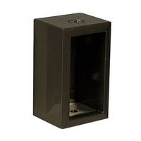 杉田エース DC 角パイプキャップ 40×20 ブロンズ ABT224271 1セット(3個)（直送品）