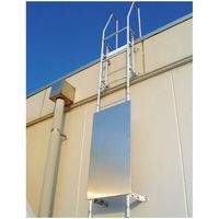 杉田エース SUS KU27ステップ用 昇降禁止板 左吊元 AEA241830 1台（直送品）