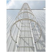 杉田エース アルミASタラップ 組立式 落下防止安全カゴーST 2100 AY9241966 1台（直送品）