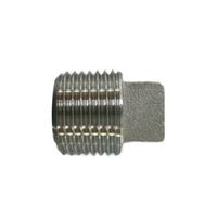 吉年 SUS304 低圧ネジ込 プラグ 8A Y-304P-8A 1セット(30個)（直送品）