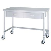 シンコー キャスター付ステンレス作業台 WDTNCー12090ーU100 1台（直送品）