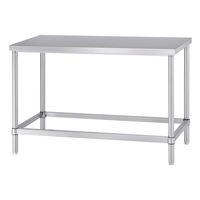 シンコー ステンレス作業台 WZNー15075 1台（直送品）