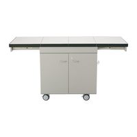 ナリカ 移動式理科実験用ワゴン 扉付 ワイドタイプ ZES-1002-05 1個（直送品）