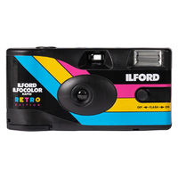 ILFORD イルフォカラー ラピッド レトロ(27枚撮り)使い捨てカメラ 432980_10 1箱(10個)（直送品）