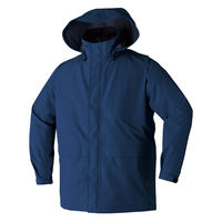 【服のみ】Asahicho　9206　空調服（R）ゴアテックスレインジャケット　ネイビー　4L　防水仕様　1着（直送品）