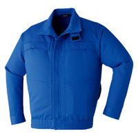 【服のみ】Asahicho　9205　空調服（R）難燃長袖ブルゾン　ブルー　6L　難燃加工　1着（直送品）