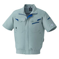 【服のみ】Asahicho　E9208　空調服（R）半袖ブルゾン　オリーブ　5L　日本製生地　1着（直送品）