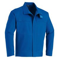 Asahicho 3512 難燃長袖ブルゾン ブルー S 1着（直送品）