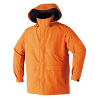 【服のみ】Asahicho　9206　空調服（R）ゴアテックスレインジャケット　オレンジ　M　防水仕様　1着（直送品）