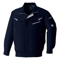【服のみ】Asahicho　E9209　空調服（R）長袖ブルゾン　ダークネイビー　L　日本製生地　1着（直送品）