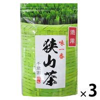 お茶の丸幸 入間千歳園 お徳用味一番狭山茶 1セット(250g×3)