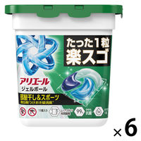 アリエール ジェルボール PRO プロ 部屋干し 本体 1セット（11粒入×6個） 洗濯洗剤 P＆G