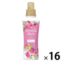 ソフラン アロマリッチ レイラ 本体 480ｍL 1セット(1個×16) 柔軟剤 ライオン