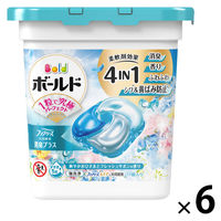 ボールド ジェルボール 4in1 フレッシュサボンの香り 本体 1セット（11粒入×6個） 洗濯洗剤 P＆G