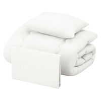 アイリスオーヤマ ベッド用布団3点セット Ｓ ホワイト KFSーB3S 1セット