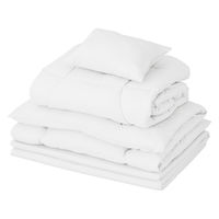 アイリスオーヤマ マットレス付き布団5点セット ホワイト KFSーM5RS 1セット