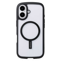 MagSafe マグネットリング ステッカー 磁石内蔵 強力吸着 ブラック AMS-MAGST4BK エレコム 1個（直送品）