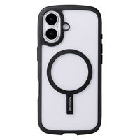 MagSafe メタルリング ステッカー ケースに貼るだけ 薄型0.5mm ブラック AMS-MAGST3BK エレコム 1個（直送品）