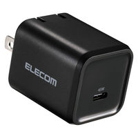 USB充電器 パソコン用ACアダプター タイプC PD 45W USB-C×1 黒 ACDC-PD12245BK エレコム 1個（直送品）