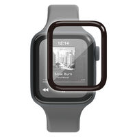 アップルウォッチ ガラス フィルム [ 40mm ] 指紋防止 ブラック AW-25EFLGGR エレコム 1個（直送品）