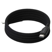 タイプC ケーブル PD60W ( C to C ) 1m 持ち運び便利 ブラック MPA-CCECMG10BK エレコム 1個（直送品）