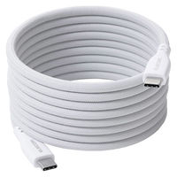 タイプC ケーブル PD60W ( C to C ) 2m 持ち運び便利 ホワイト MPA-CCECMG20WH エレコム 1個（直送品）