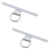 スマホストラップホールシート 挟むだけ ステンレス製 ケーブル穴対応 1口タイプ シルバー P-STHD1SSV エレコム 1個（直送品）