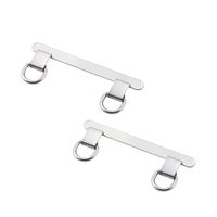 スマホストラップホールシート 挟むだけ ステンレス製 スピーカー穴対応 2口タイプ シルバー P-STHD2SSV エレコム 1個（直送品）