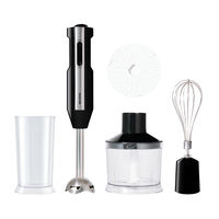 ハンドブレンダー 離乳食 スムージー 氷も砕ける 1台6役 チョッパー おろし 泡立て ブラック TBL50A-K テスコム 1個（直送品）