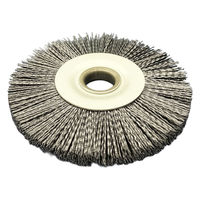 高島産業 セラミック砥粒入りナイロンホイールブラシ(#120) WHCR-4500-1 1セット(1個)（直送品）