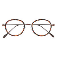 【老眼鏡 リーディンググラス】FEEL LIFE CLASSIC FLC-002 col.1 ブラウン 度数 +3.00 / 1個（直送品）