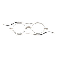 【老眼鏡 リーディンググラス】栞 SHIORI SI-05 col.1 シルバー 度数 +3.00 / 1個（直送品）