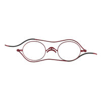 【老眼鏡 リーディンググラス】栞 SHIORI SI-05 col.4 レッド 度数 +2.00 / 1個（直送品）