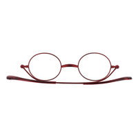 【老眼鏡 リーディンググラス】栞 SHIORI SI-12 col.3 レッド 度数 +3.00 / 1個（直送品）