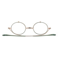 【老眼鏡 リーディンググラス】栞 SHIORI SI-13 col.3 跳ね上げ グリーン 度数 +2.00 / 1個（直送品）