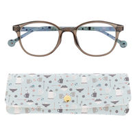 【老眼鏡 リーディンググラス】SCANDINAVIAN PATTERN SPC-006 col.1 グレー 度数 +1.00 / 1個（直送品）