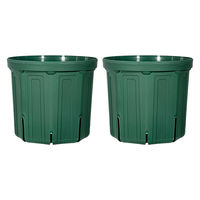 兼弥産業 スリット鉢 CSMー180 モスグリーン 2個セット 205084 1個（直送品）