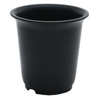 アライ・サンズ 多肉植物 プラ鉢 2.5号×5個 黒 224326 1個（直送品）