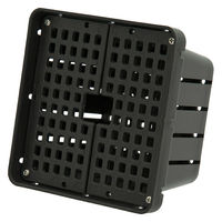 リーフ コウモリランバスケット ブラック Lサイズ 257503 1個（直送品）