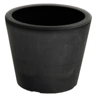 マービスタ 多肉植物 ブラックポット シティハンド 直径10×高さ8cm 黒 穴なし 257948 1個（直送品）