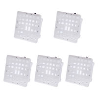 リーフ コウモリランバスケット ホワイト LLサイズ 5個入り 282437 1個（直送品）