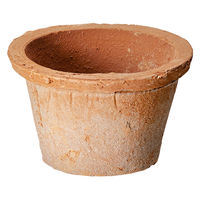 KONTON ヤマテー 鉢カバー モスポット スタンダード 赤土 XS 3号鉢 282734 1個（直送品）