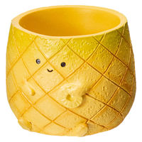 ケー・イー・アイ 鉢 リトルレジンポット パイナップル 285424 1個（直送品）