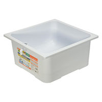 テトラ ジャパン じょうろでキレイメダカ鉢 40×40 ラメ増しホワイト 291741 1個（直送品）