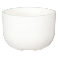 山佳化成 スリット鉢 SCOOP ボウル ホワイト M 298131 1個（直送品）